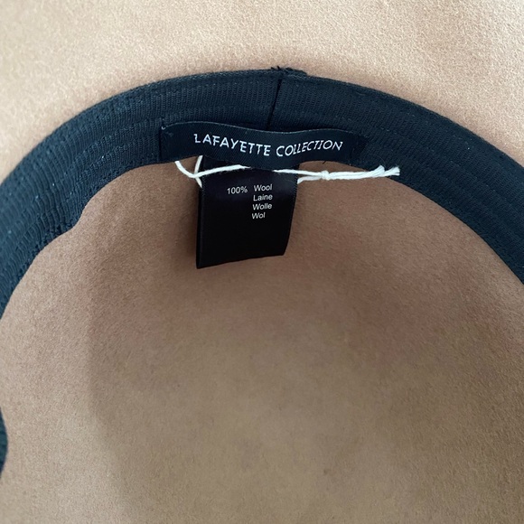 Lafayette 100% Wool Tan Hat - Picture 3 of 5